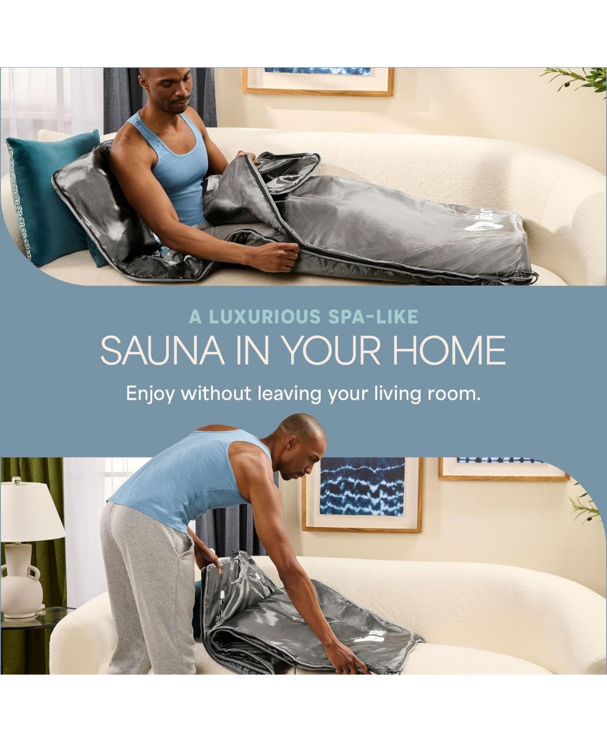 LifePro Bioremedy Sauna Blanket – Portable Far Infrared Detox Blanket for Home Relaxation
