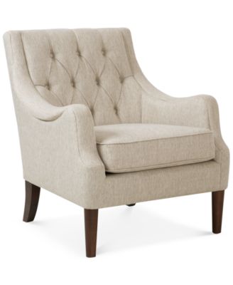 tufted arm chair