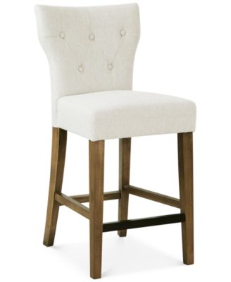 tufted counter stool