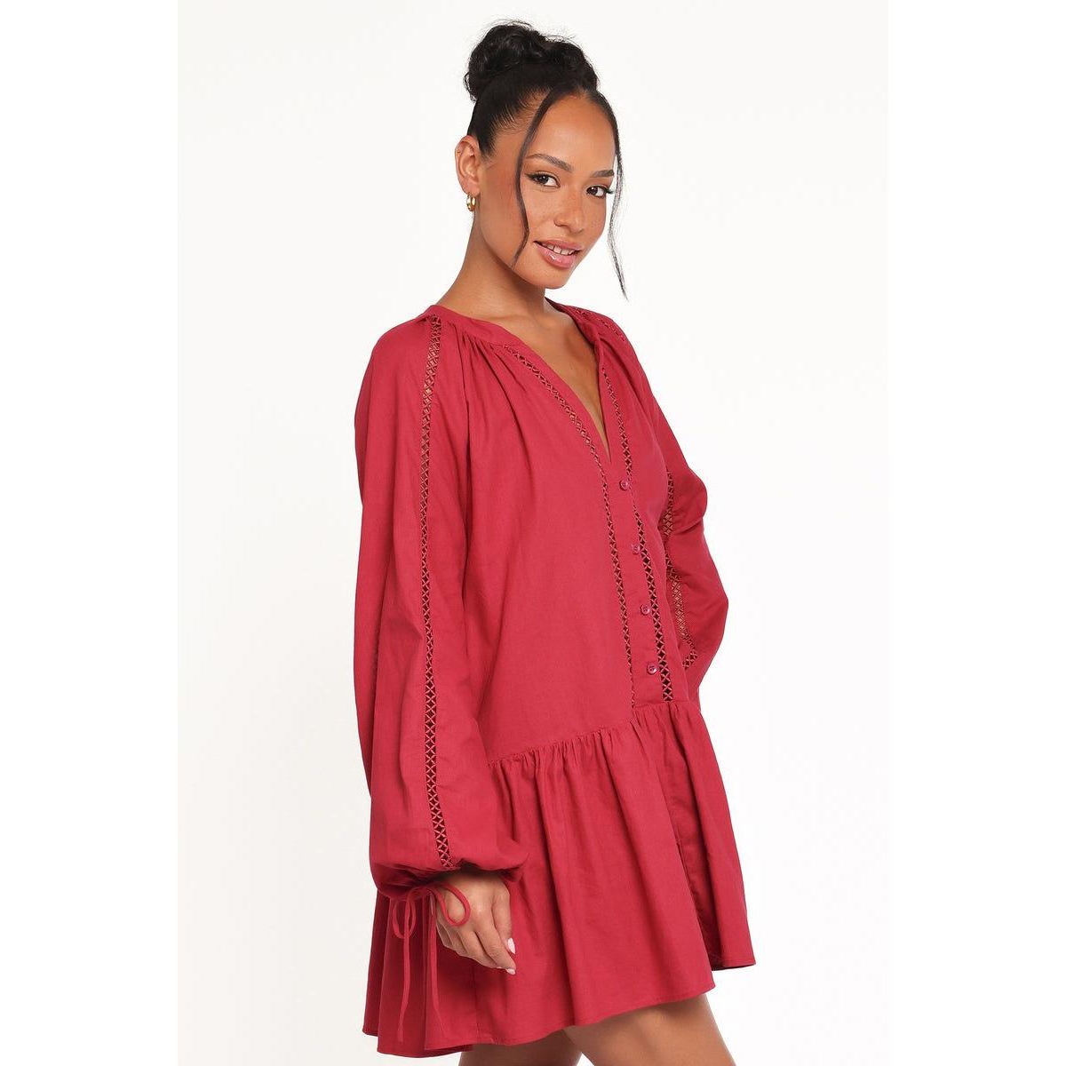 Petal and Pup Women's Hart Long Sleeve Mini Dress