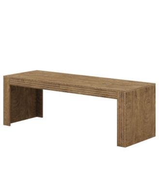 Large Dining Table for 6-8, Rectangular Kitchen Table with Heavy Duty Pedestal