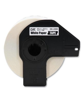 DK220524PK 2.4 in. x 100 ft. Continuous Paper Label Tape -(24/Pack