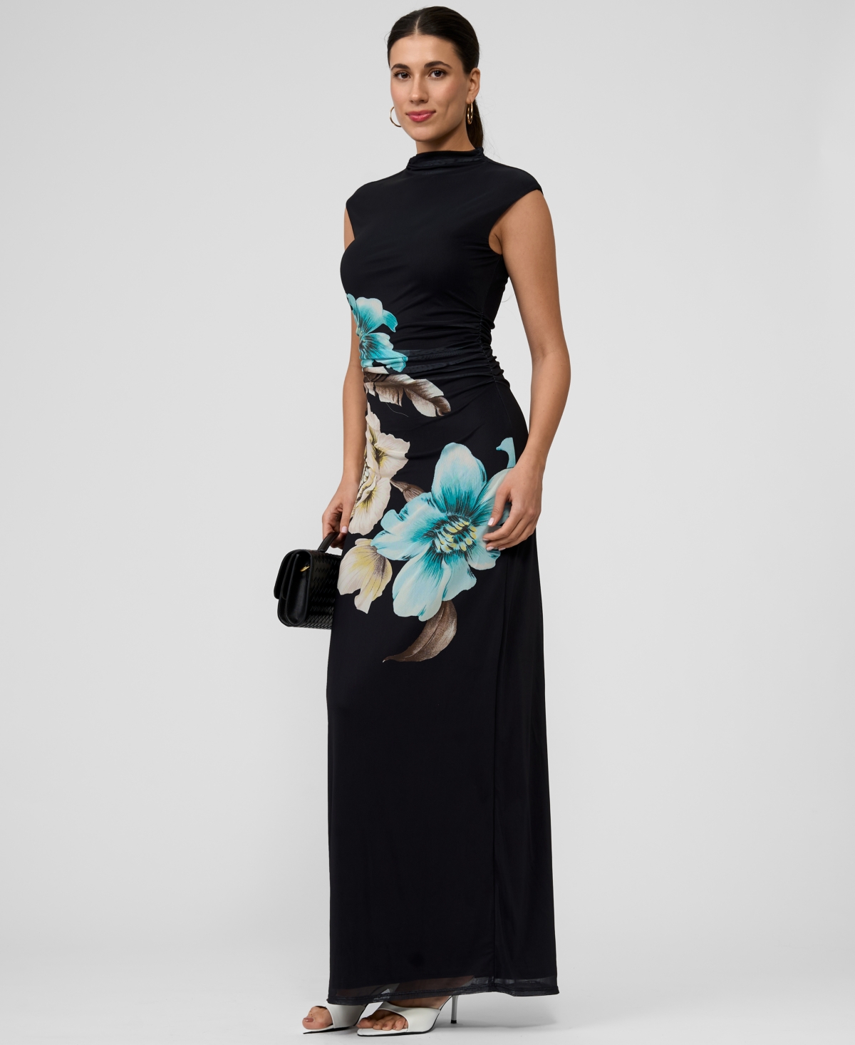 Rachel Rachel Roy Women's Nina Mock-Neck Mesh Dress