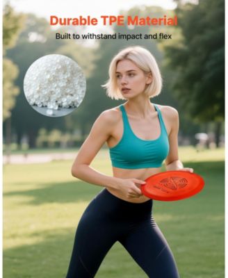 Disc Golf Set 6-Piece Starter Kit with Discs Marker and Backpack