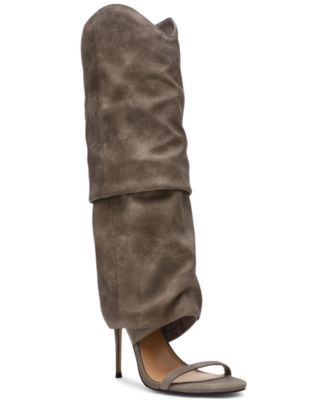Women's Ravine Cuffed Knee High Stiletto Heel Boots
