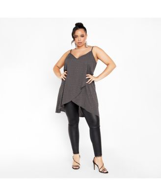Plus Size Hi Lo Shine Cami
