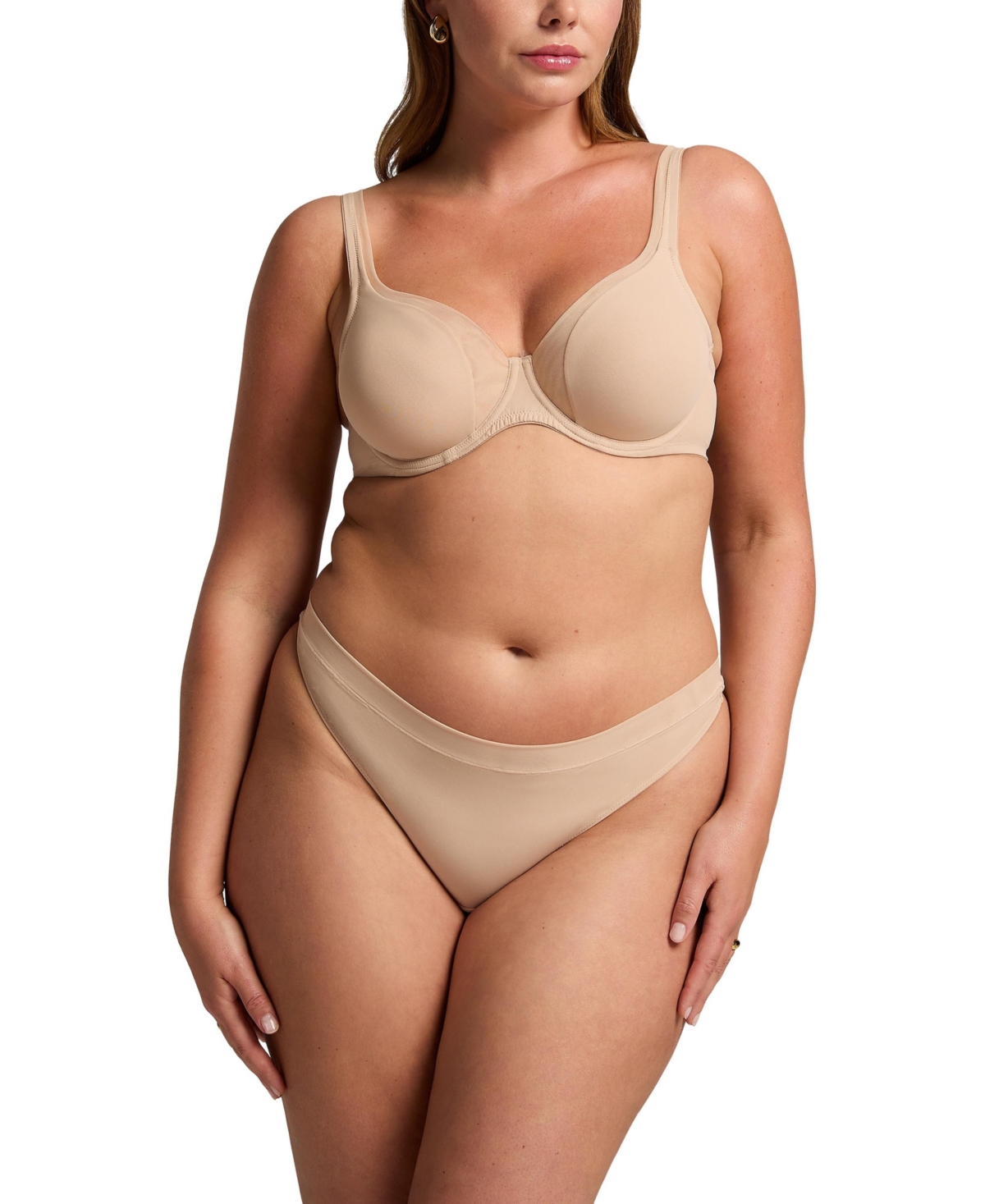 Hunkemoller Women's Mesh non-padded underwired bra