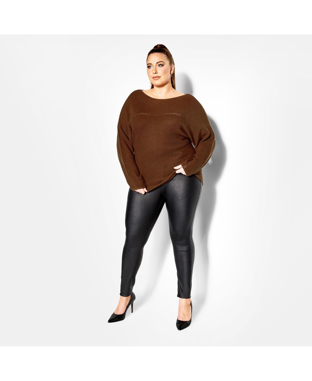 City Chic Plus Romance Sweater