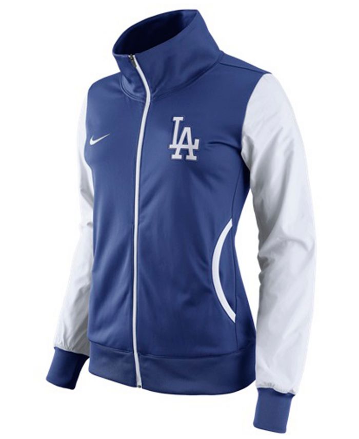 Nike Women's Los Angeles Dodgers Full-Zip Track Jacket - Macy's