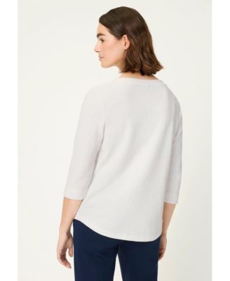 Women's Waffle Knit T-Shirt