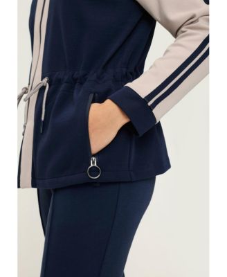 Women's Jersey Knit Zip Front Jacket