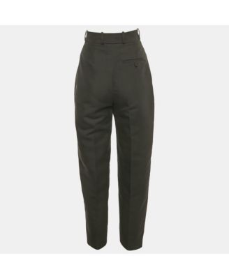 Women's Cotton And Silk Tailored Trousers