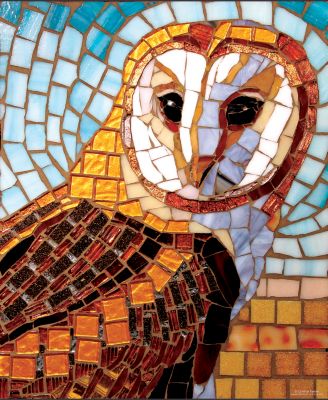 Stained Glass Owl 1000 piece Jigsaw Puzzle for Adults