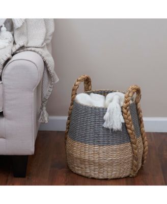 Cattail and Paper Terra Basket