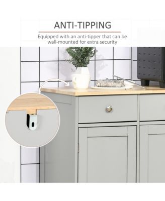 Buffet Cabinet, Bar Cabinet with 3 Drawers,