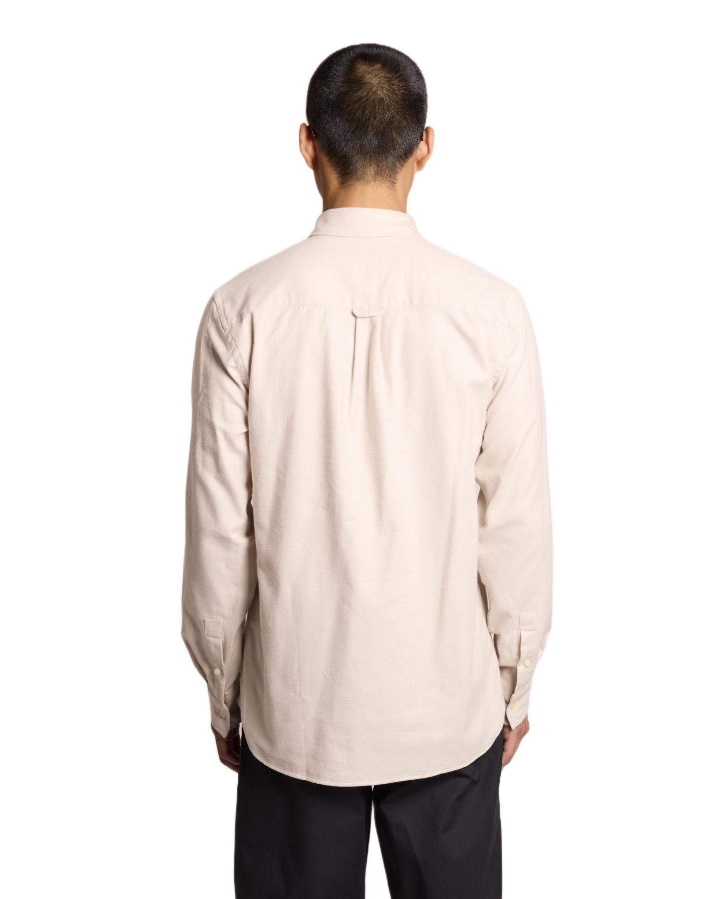 Мужская рубашка Lyle & Scott Long Sleeve Flannel, цвет: Putty — фото 4