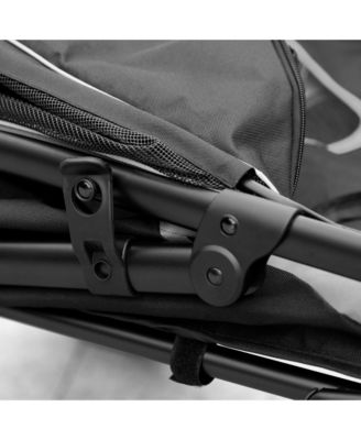 One-Click Foldable Dog Stroller for M L Dogs, Pet Stroller,