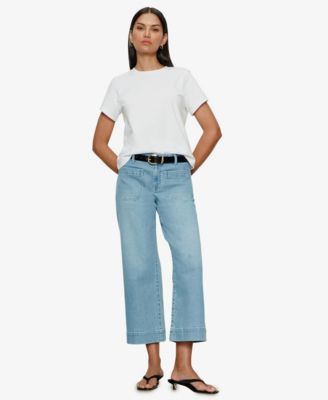Women's The Marine Comfort-Stretch Wide-Leg Jeans