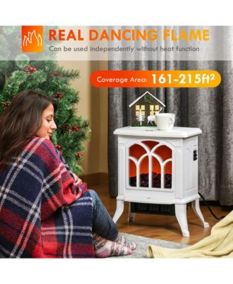 Living Room Electric Fireplace Stove Heater, 750W/1500W,