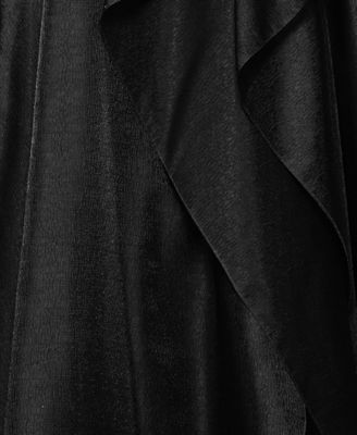 Petite One Shoulder A-Line Long Dress