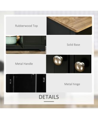 Buffet Cabinet, Bar Cabinet with 3 Drawers,