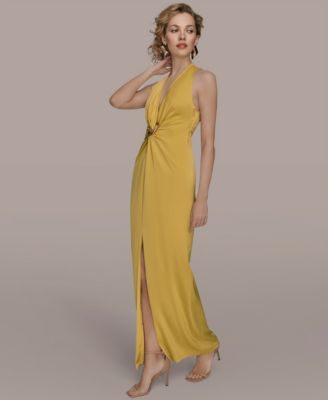 Women's V-Neck Sleeveless Dress