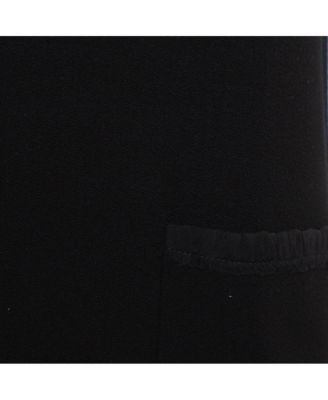  Women's Crepe Sleeveless Shift Dress