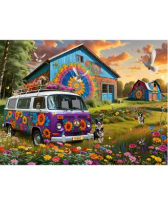 Hippie House 500 piece Jigsaw Puzzle for Adults