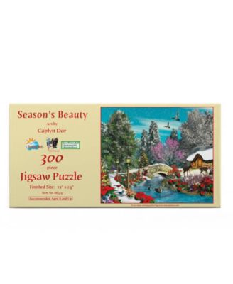 Season's Beauty 300 piece Jigsaw Puzzle for Adults Christmas