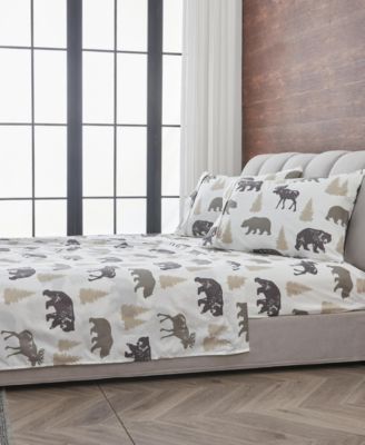 Ultra-Soft Lodge-Inspired Brushed Microfiber Sheet Set