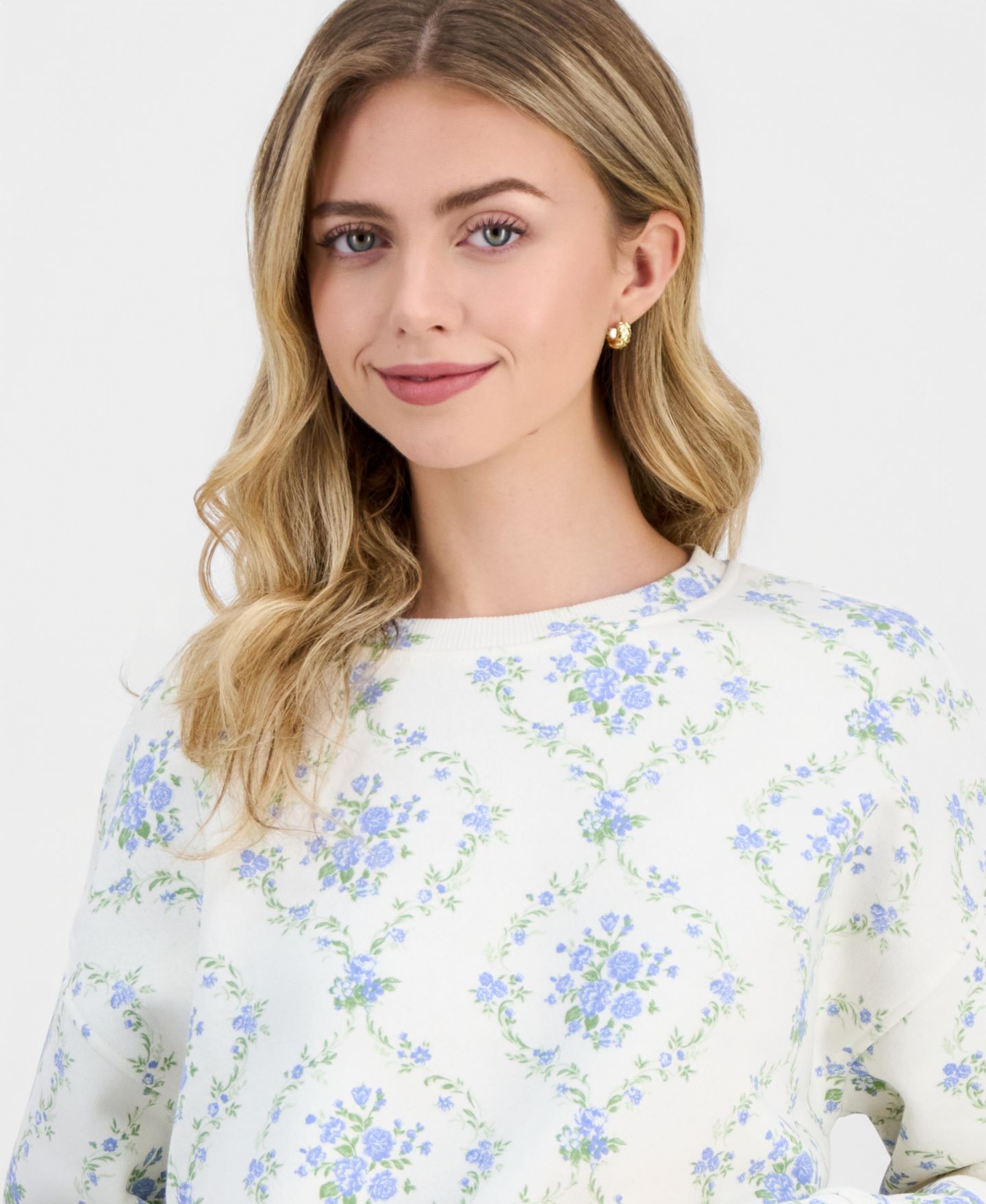 Женский свитшот Rebel Veil Juniors' Printed Fleece Crewneck, цвет: С принтом — фото 3