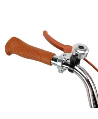 24-inch Cruiser Bike with Low-Step Frame, Shock-Absorbing Tires, and Dual Brakes