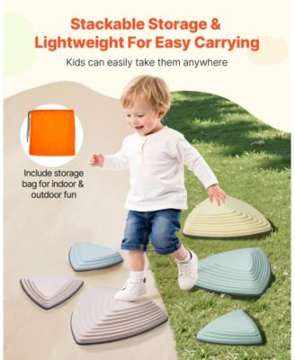 Balance Stepping Stones for Kids 6 PCS Non-Slip Design
