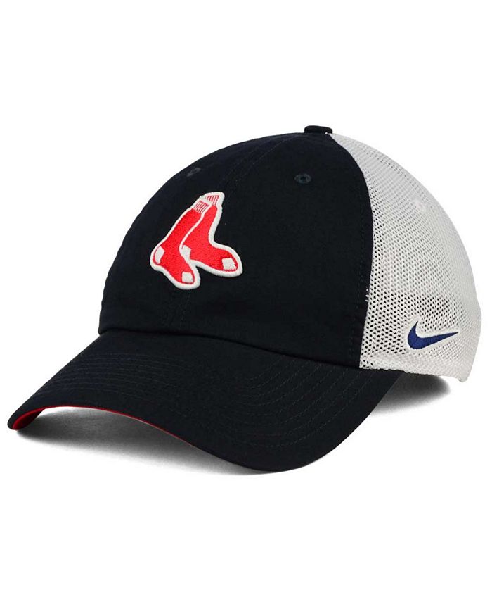 Nike Boston Red Sox Dri-FIT Mesh Swoosh Adjustable Cap - Macy's