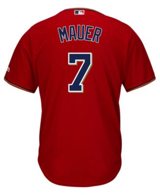 Majestic Men s Joe Mauer Minnesota Twins Replica Jersey Macy s