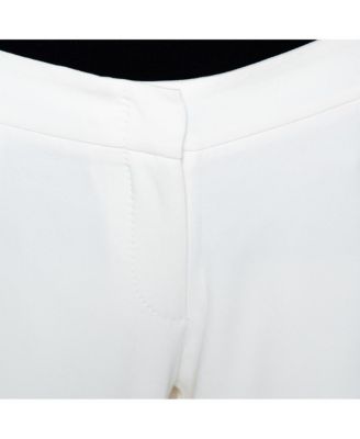 Women's Crepe Straight Leg Trousers