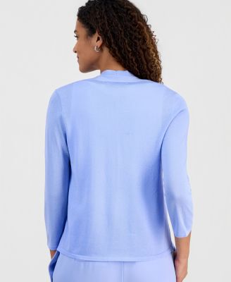 Women's Self Edge A-Line Cardigan, Regular & Petite