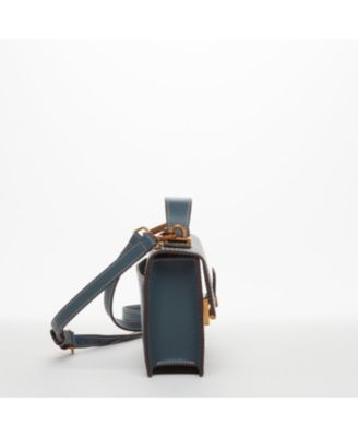 Top Handle Leather Crossbody Bag Small Purse