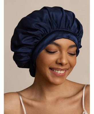 Women's Mulberry Silk Bonnet with Long Ribbons