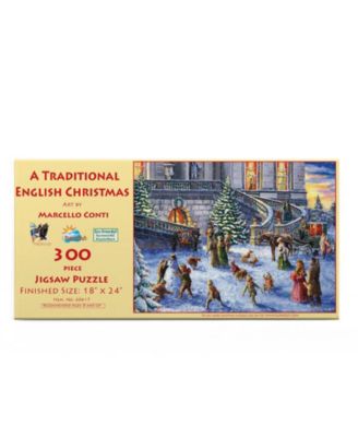 A Traditional English Christmas 300 piece Jigsaw Puzzle for Adults Christmas