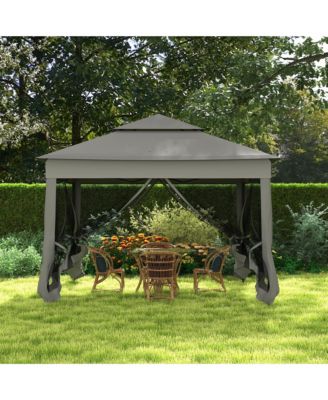 11' x 11' Pop- Up Gazebo Canopy with Carrying Bag,