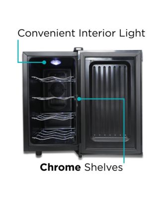 8 Bottle Capacity Wine CellarMirror Door