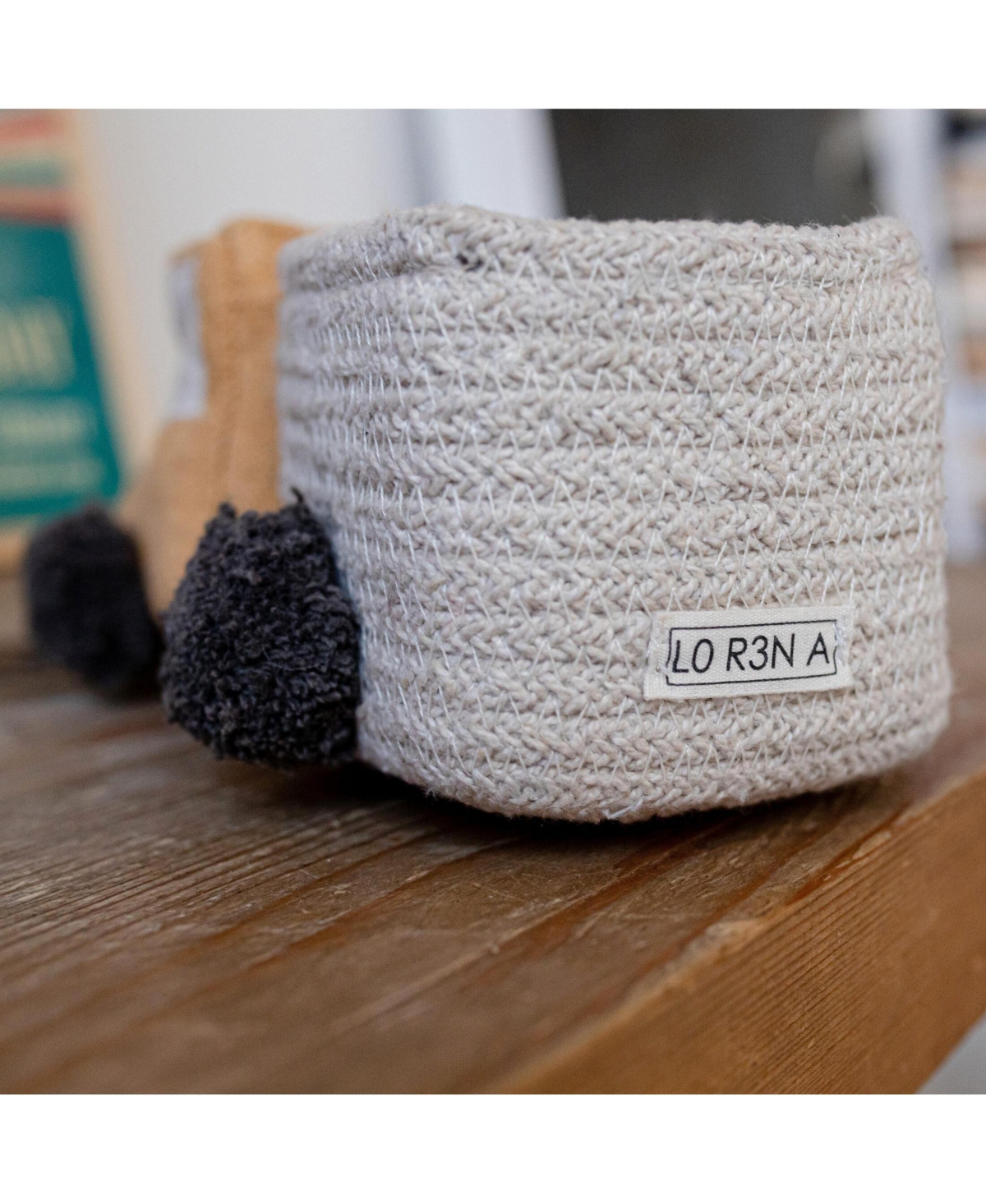 Lorena Canals Set of Mini Baskets Truck