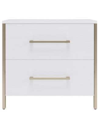 Emila 3-Pc. Upholstered Full Bedroom Set Bed, 2-Drawer Nightstand and Chest