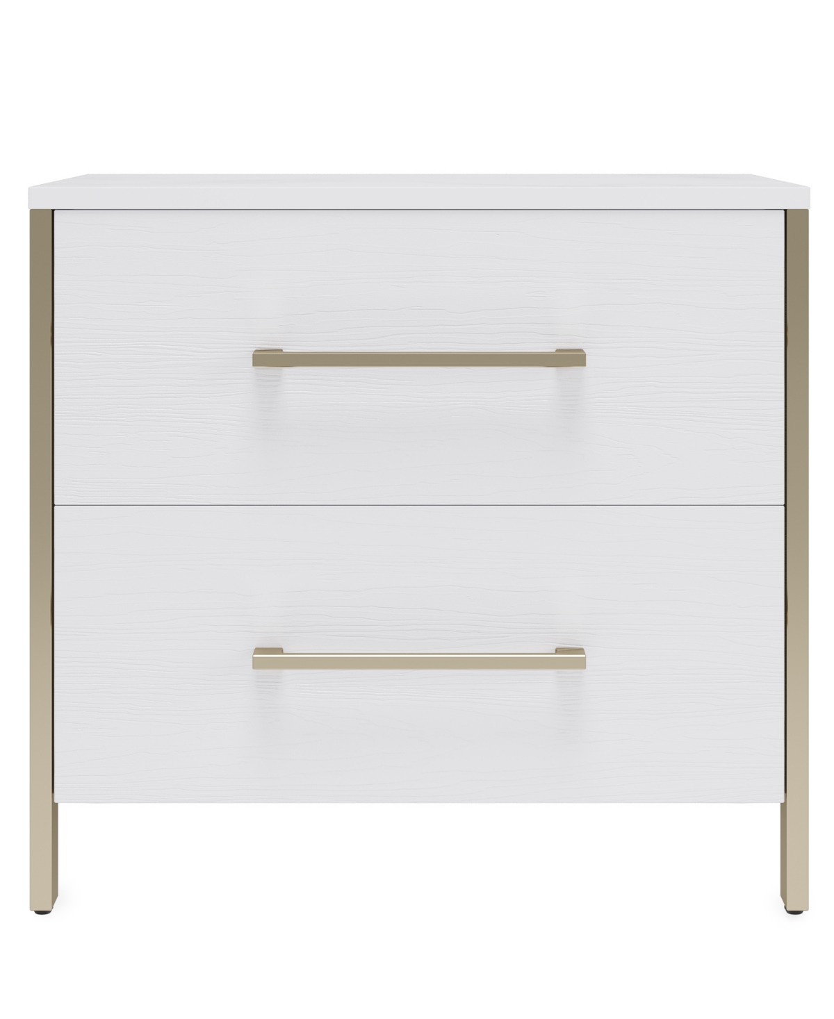 Furniture Emila 3-Pc. Upholstered Cal. King Bedroom Set Bed, 2-Drawer Nightstand and Chest