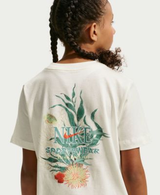 Girls' 7-16 Spring-Themed Print Short-Sleeve T-Shirt