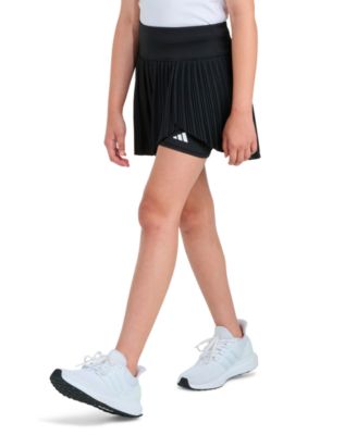 Girls' 8-14 Woven Pleated Skort