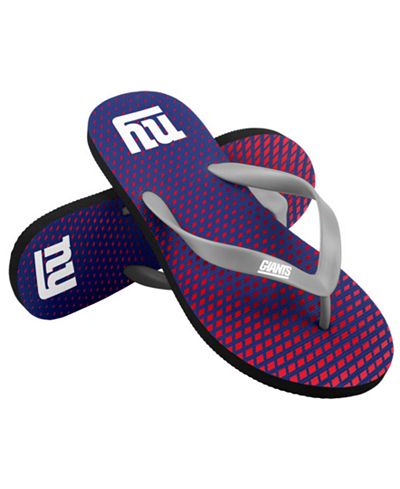 Forever Collectibles New York Giants High End Flip Flops