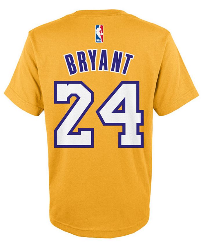 adidas Kobe Bryant Los Angeles Lakers Player T-Shirt, Big Boys (8 ...