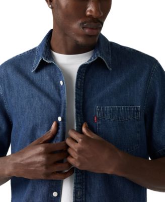 Men's Classic 1 Pocket Short Sleeve Regular Fit Shirt